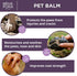 BenePura Dog Paw Balm 1.35 Fl. Oz, Natural Lick Safe Unscented Balm for Dogs and Cats