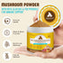 Ninsiec 11 Mushroom Supplement Powder for Dogs & Cats, Turkey Tail Mushroom for Pets, Lipoma for Cats, Organic Mushroom