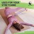 Slim Panda Yoga Strap for Stretching, 10+ Colors, 6 Feet/8 Feet, Adjustable D-Ring Buckle for Fitness, Yoga, Pilates