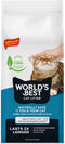 WORLD'S BEST CAT LITTER Multiple Cat Lotus Blossom Scented 32-Pounds, Quick Clumping, Flushable, 99% Dust Free