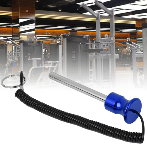 Weight Stack Pin, Quick Release Aluminium Alloy Head Magnetic Pin for Strength Training Equipment