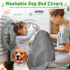 Dog Bed Covers Replacement, Washable 100% Waterproof Soft Dog Bed Sheet 2 Pack 36" x 23" S