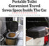 Upgrade Portable Toilet for Adults, Travel Floding Toilet with Lid for Adults & Kids, Camping Toilet Portable Potty