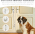 Attkryy Adjustable Dog Potty Training Door Bells, Twisted Rope Puppy Bell Ring for Going Outside, Loud Metal Bells