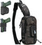 Sling Backpack Tactical Chest Pistol Bag, Shoulder Bags Crossbody Sling Backpack Holster Bag for Concealed Carry