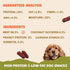 Dogs,10.58 oz Soft Beef Sausage Dog Treats, Slow Roasted Beef Jerky for Dogs High Protein Low Fat, Grain-Free