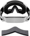 Low Bridge Fit Anti-Fog Replacement Nose Pads for Oakley Line Miner L OO7070 Snow Goggles - Grey