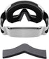 Low Bridge Fit Anti-Fog Replacement Nose Pads for Oakley Line Miner L OO7070 Snow Goggles - Grey