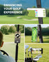 A2C 12-17 Upgraded Magnetic Golf Cart Phone Holder, Golf Accessories for Men, Unique Golf Gifts for Golfer Lover