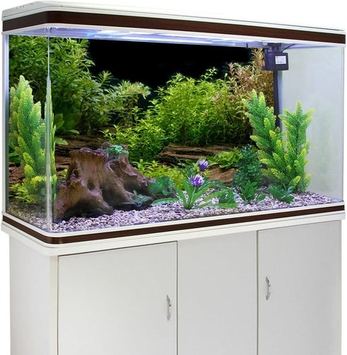AWERT 72x18 inches Aquarium Background - River Bed & Lake Aquatic Plant Fish Tank Background