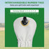 Golf Club Head Covers Set, 4pcs or 1pc Golf Accessories for Woods and Driver Fairway Hybrids