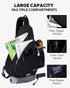 Backpack: Daypack Pack WATERFLY Sling Bag Crossbody Over Shoulder Casual Cross Chest Side