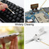 Gun Cleaning Supplies, Dual-Ends Tips Swabs, 6 Inch Long Cotton Swabs with Bamboo Sticks in Storage Case for Maintenance