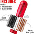 Tubeless Bike Tyre Repair Kit for MTB Road Bike Tyres Repair Puncture Puncture Puncture Staple Kit Includes Storage Can