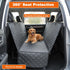 ARGNOOR 600D Hammock Dog Car Seat Cover with Free Poop Bags, Waterproof Car Seat Protector, Dog for Cars with Seatbelt