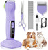 etopia Professional Dog Clippers for Grooming, Low Noise Electric Quiet Dog Grooming