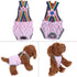 6Sizes Suspender(M/12) Washable Female Dog Diapers Underwear, Pet Sanitary Pants Cloth Diaper Nappy Covers Underwear