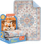 Washable Pee Pads for Dogs 2 Pack Reusable Puppy Training Pads 60"x48"