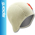 Sporti Bubble Swim Cap for Women, Anti-Slip Bathing Cap Made from Latex/Rubber