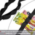 6 Azarxis Race Number Bib Belt with Storage Loops Adjustable Elastic Webbing for Men Women Runners Running Jogging