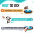 20" Dog Snuffle Mat - Interactive Dog Puzzle Toys for Enrichment - Large Slow Feeder Foraging Mat for Brain Games
