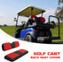 XUANYUDG0769 Golf Cart Seat Covers for EZGO Club Car, Vinyl Leather with Adjustable Straps and Retractable Buckle