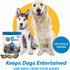 Filled Cow Hooves for Dogs, Stuffed Natural Beef Hoof Chews, Delicious Beef Flavor, Pack of 3 Count, Premium Brazilian