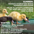 8 oz Immune Pivotal Feeds Chickn Aid Poultry Supplement Electrolytes, Probiotics & Vitamins for Chickens, Ducks