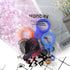Honbay 5PCS Silicone Water Bottle Carrier Water Bottler Holder with Metal Keychain Clip Ring for Outdoor Activities