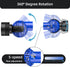 1050 GPH Aquarium Circulation Pump Wave Maker Power Head with magnetic mount Suction Blue