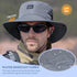 Fishing Hat, UPF50+ Wide Brim Sun Hat for Men Women, UV Protection Hiking Beach Bucket Hat