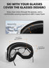 OTG Ski Goggles, Over Glasses Snow/Snowboard Sports Goggles Anti Fog for Adults & Youth