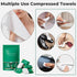 20 Disposable Towel Compressed Towel, Disposable Face Compressed Towels Large Size Coin Tissue Portable Washcloth