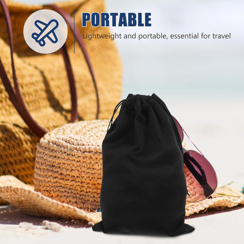 Homoyoyo 10PCS Sunglass Case, Microfiber Bag for Ski Goggles, Ski Mask Storage Pouch with Draw String