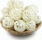 Tfwadmx 10 Pcs Willow Ball, Bird Foraging Toys, Small Animal Chew Toy for Parrot, Macaw, Hamster, Guinea Pig