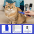Ocapind 7 Pack Set Dog Cat Grooming Combs Remover Dematting Brush Tool Flea Lice Comb Stainless Steel With Rounded