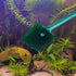 3 PCS Double-Sided AOODOOM Aquarium Fish Tank Algae Cleaning Brush - Non-Slip Handle Sponge Scrubber