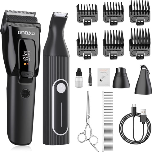 Dog Clippers for Grooming Heavy Thick Hair & Coats, 7500rpm Low Noise