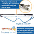 POLE-35 inches) Interactive Flirt Pole Toy for Dogs Chase and Tug of War,Durable Teaser Wand with Pet Fleece Rope