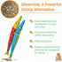 Silvervine Sardine 2-Pack Organic Catnip Substitute Toys for Cats & Kittens, 100% All-Natural