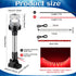 White LED Boat Stern Light 9 Inch with 2 Pcs Navigation Lights, 8.2ft Extra Cables for 12-24v Marine Use