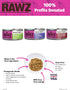 Rawz Natural Premium Pate Canned Food for Cats + Algal Oil, Antioxidants, and EPA & DHA for Immune Support, 12 Pack