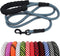 MayPaw Heavy Duty Rope Dog Leash, 3/4/5/6/7/8/10/12/15 FT Nylon Pet Training Leash, Navy