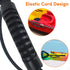 Kayak Handles Orange, Carry Handles with Screws, Canoe Handle with Bungee Cord, 2-Hole Kayak Handle for Outdoor