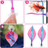 WILLBOND 2 Pieces Silicone Betta Bed Leaf Hammock - Comfortable Resting Spot for Betta Fish, No BPA, Pink