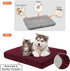 Dog Bed Covers Only, Waterproof Quilted Replacement Washable Cover for Dog Cat, Cushion Cover 30Lx20Wx6H