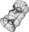 OUNONA Collapsible Fishing Bait Trap Net, Spring Cage Minnow and Crawfish Fish
