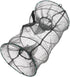 OUNONA Collapsible Fishing Bait Trap Net, Spring Cage Minnow and Crawfish Fish