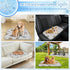 imiBBWQu Summer 27" 22" Cooling Pad Cute Animals Cooling Mat for Dogs Washable Outdoor Dog Pad Bed for Dogs Orthopedic