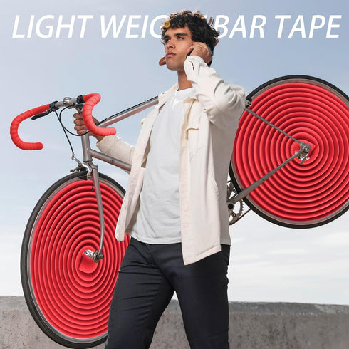 KINGOU EVA Road Bike Handlebar Tape, 2PCS Per Set